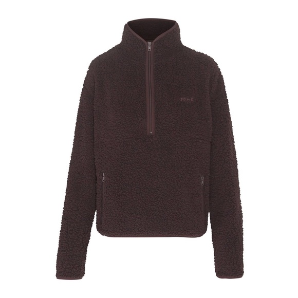 NWT SKIMS Teddy Pullover in Espresso 2X - SOLD OUT ONLINE - Picture 2 of 10